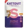 Kattovit Vital Care Sterilised poulet pour chat - 85 g