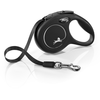 Laisse sangle TRIXIE flexi New CLASSIC - Taille L - 5 m - Noir