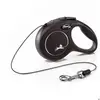 Flexi Laisse rétractable pour chien jusqu'à 8 kg Noir Taille XS 3 m