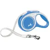 Laisse enrouleur - FLEXI - New Comfort - 5 m - Bleu - Pour chiens jusqu'à 60 kg