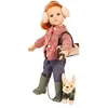 Götz Modepop Hannah en haar Hond 2025 50 cm