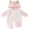 Gotz Götz Basic Boutique, onesie "Unicorn", babypoppen 42-46 cm