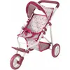 Landau 3 roues pour poupée Gotz - modèle 3402380 - Happy Flower rose