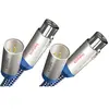 Câbles symétriques XLR Inakustik Premium audio XLR (2 x 0,75 m)