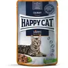 12x85g Meat en sauce canard fermier Happy Cat - Pâtée pour chat