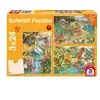 Schmidt Spiele Spaß mit den Dinosauriern: Kinderpuzzle Standard 3x24 Teile