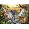 Schmidt Spiele Tiere in Afrika: Kinderpuzzle Standard 60 Teile