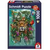 Schmidt Spiele 58960 Roi de la jungle, puzzle 1000 pièces