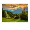 Puzzle Schmidt - Coucher de soleil sur Wamberg, 1500 pièces