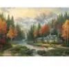 Schmidt Spiele Thomas Kinkade, Evening at Autumn Lake (1000 pièces)