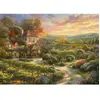 Puzzle Schmidt - Thomas Kinkade : Dans les vignes, 2000 pièces