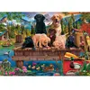 Schmidt Spiele Hundefamilie am See