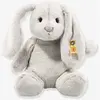 Steiff Soft Cuddly Friends Lapin Hoppie - 080470 - Gris Clair - 28 cm