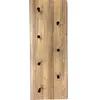 HAKU ENJOY YOUR HOME APPRECIEZ VOTRE INTERIEUR Patère Murale Double "Miranda" 80cm Chêne & Noir