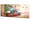 Patère Murale - PARIS PRIX - Scooter - 6 Crochets - Multicolore