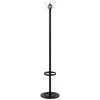 HAKU Möbel porte manteau alu, noir, aluminium, métal - Dim.: H 179 cm x Ø 37 cm, Style: Modern