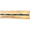 HAKU Möbel garderobe murale chêne huilé, noir, bois massif, métal - Dim.: L 60 cm x H 15 cm x P 6 cm, Style: Modern