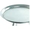 HAKU ENJOY YOUR HOME APPRECIEZ VOTRE INTERIEUR Maisonetstyles Table D'appoint Ronde 44x54 Cm En Métal Argent - Kigali