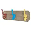 Haku Moebel 28919 Patère Murale Bois Vintage 13 x 35 x 8 cm