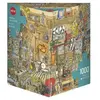 Heye Music Maniac Adolfsson Puzzle 1000 pièces Argenté