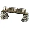 Busch Modélisme Ho : Accessoires De Décor : Passerelle En Bois-Busch