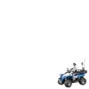Bruder politie-quad met politievrouw en ausst.