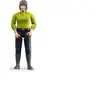 Bruder Personnage Femme Avec Chemise Verte Et Pantalon Bleu Foncé Ech:1/16