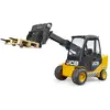 Chariot télescopique JCB Teletruk - Jouet Bruder - Palette incluse