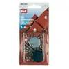 PRYM Rivets Tubulaires 3-4 mm Laiton Argenté