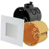 27632 Luminaire à led encastrable led led intégrée 2 w blanc C655391 -...