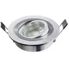 500591 DL7801 spot encastrable led led intégrée 8 w aluminium - Heitronic