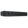 USB Hub LINDY 43228 Black