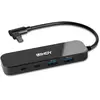 Lindy - Concentrateur (hub) - 4 x USB 3.2 Gen 2 - de bureau