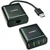 LINDY Extender 4 ports USB 2.0 Cat.5 60m