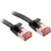 Cordon de raccordement CAT 6 LINDY - 5m - U/FTP - Noir - Sans halogène