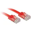 LINDY Cat.6 U/UTP Flat Cable Red 3m
