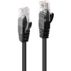 LINDY 48084 RJ45 Netwerkkabel, patchkabel CAT 6 U/UTP 20.00 m Zwart 1 stuk(s)