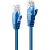 LINDY 48022 RJ45 Netwerkkabel, patchkabel CAT 6 U/UTP 10.00 m Blauw 1 stuk(s)