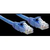 LINDY 48015 RJ45 Netwerkkabel, patchkabel CAT 6 U/UTP 30.00 cm Blauw 1 stuk(s)