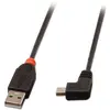 Lindy - USB 2.0 Kabel Typ A / Mini-B 90°gewinkelt 2m