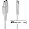 LINDY 31325 Câble USB vers Lightning Blanc, 0,5 m