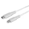 LINDY Câble USB Type C vers Lightning, Blanc, 3m