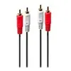 Lindy Premium Câble audio RCA x 2 (M) pour RCA x 2 (M) 2 m