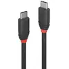 LINDY Câble USB 3.1 type C 3A - Black Line - 1m