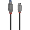 Câble usb 3.2 Type c vers b, 5Gbit/s, Anthra Line, 1m (36666) - Lindy