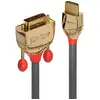 LINDY 36195 Gold Line Câble HDMI vers DVI 2 m