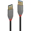 LINDY Câble USB 3.0 type A - Anthra Line - 3m