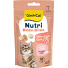40 g GimCat Nutri Biotin Bouchées au saumon Friandises pour chat