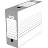 Elba archiefdoos rug van 10 cm, grijs
