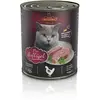 6x800g pure volaille Leonardo - Pâtée pour chat